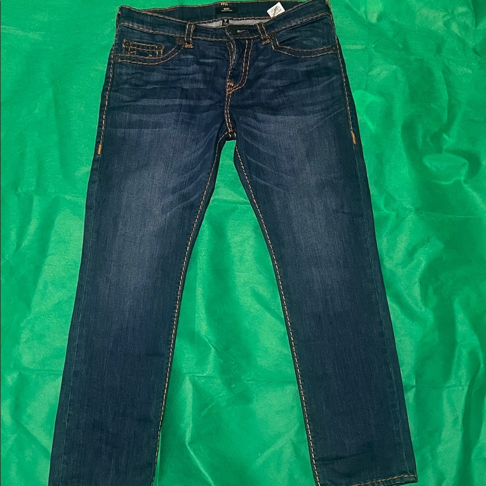 True Religion Dark Blue Straight Jeans